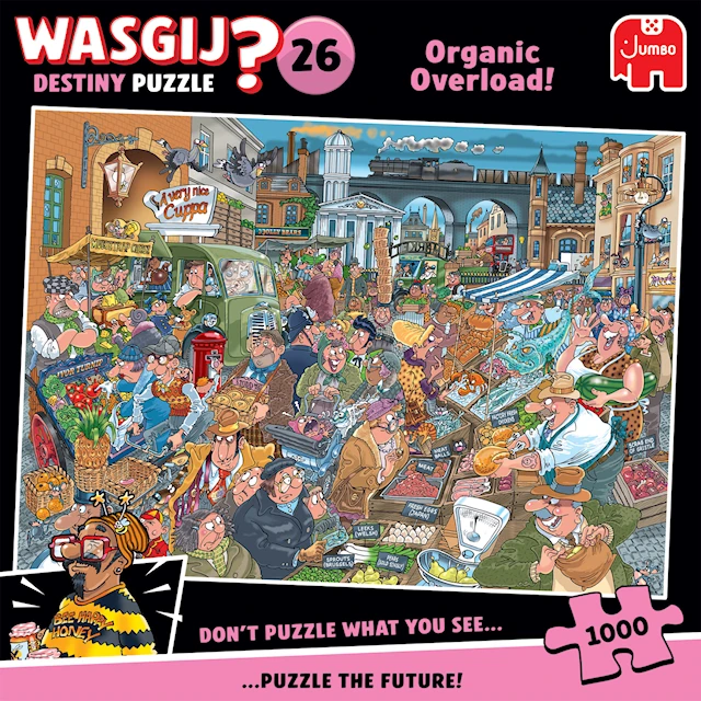 Wasgij Destiny 26 - Organic Overload Pussel 1000 bitar