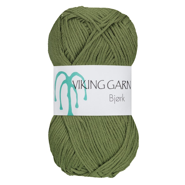 Bjørk 50 g vihreä Viking Garn