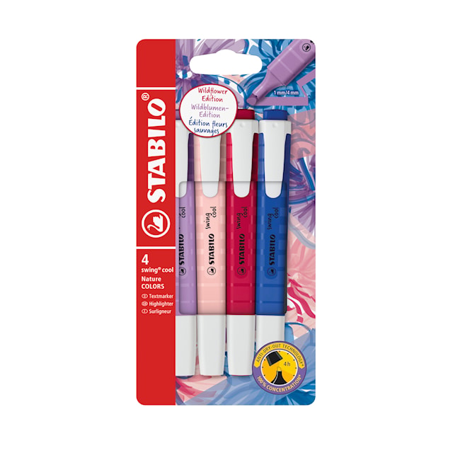 Produktbild 2 för Swing Cool Wildflower 4 Pack Stabilo