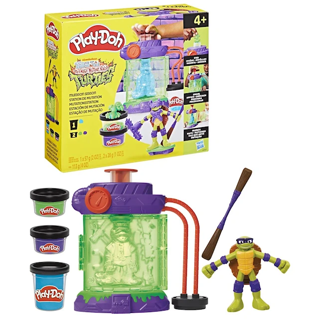 Play-Doh-leikkisetti Ninjakilpikonnat