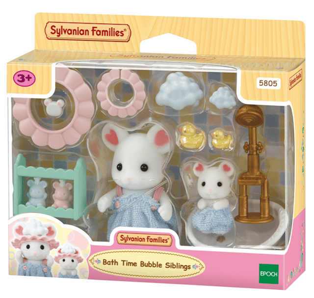 Produktbild 3 för Badset med Figurer Sylvanian Families