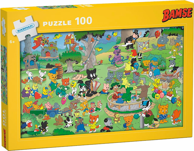 Bamse Palapeli, 100 palaa