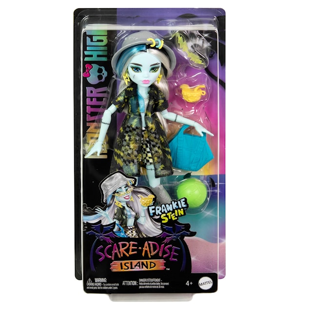 Produktbild 4 för Monster High Scare-adise Island Frankie Docka