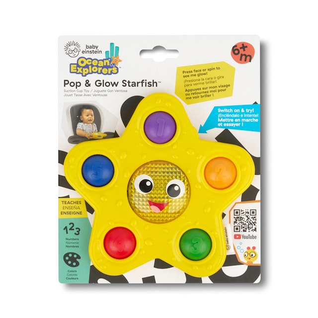 Tuotekuva 3 - Aktivointilelu, Pop & Glow Starfish™ Baby Einstein