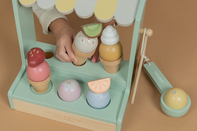 Produktbild 3 för Glassbutik Trä Little Dutch