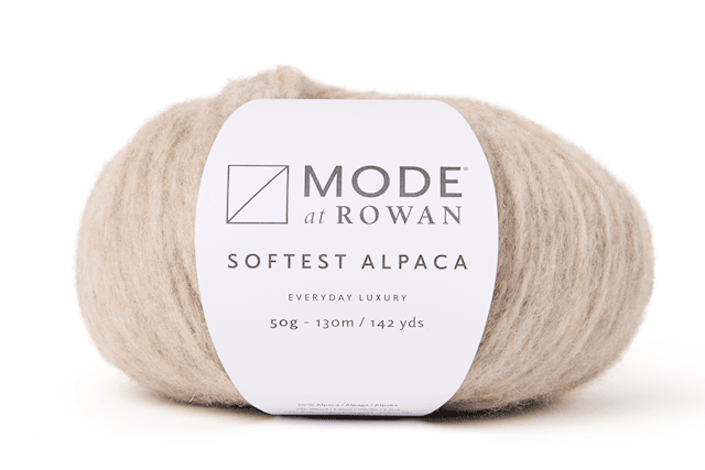 Softest Alpaca Alpacka mix 50 gr Linen 015 Mode at Rowan
