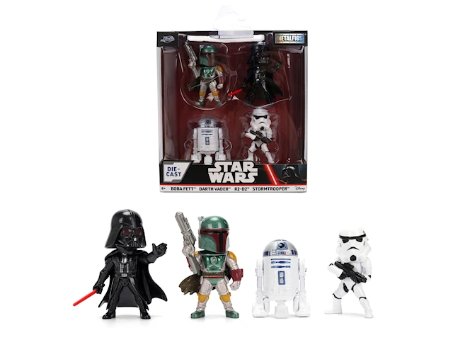 Star Wars keräilyhahmot 4-pack 6,5 cm Jada