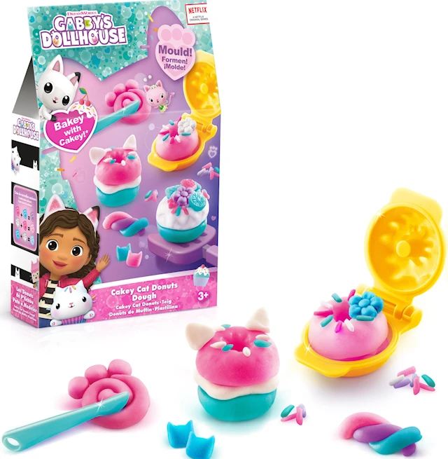 Cakey Cat Donuts Kit Gabbys Dockskåp