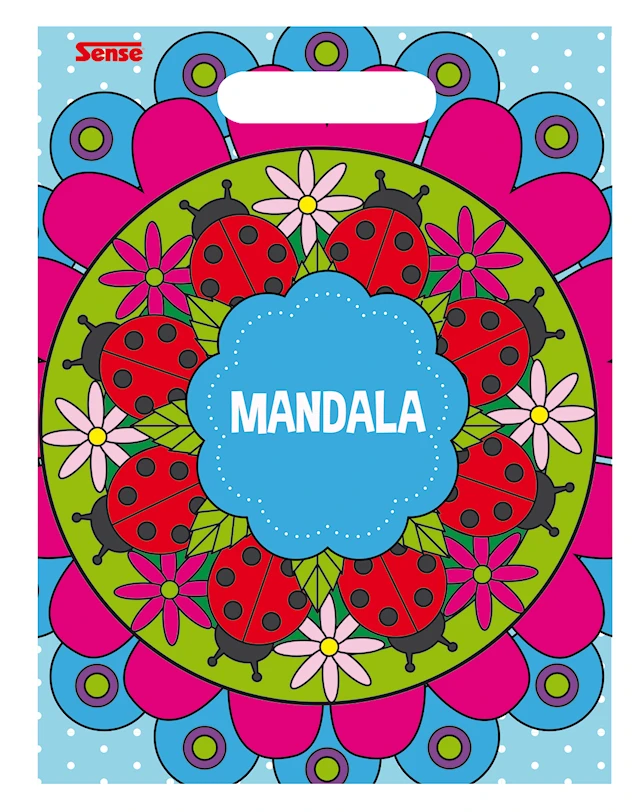 Mandala Målarbok FSC® Sense
