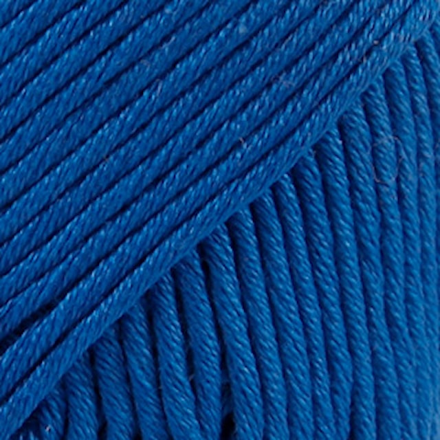Muskat Puuvillalanka 50 g 15 blue Drops