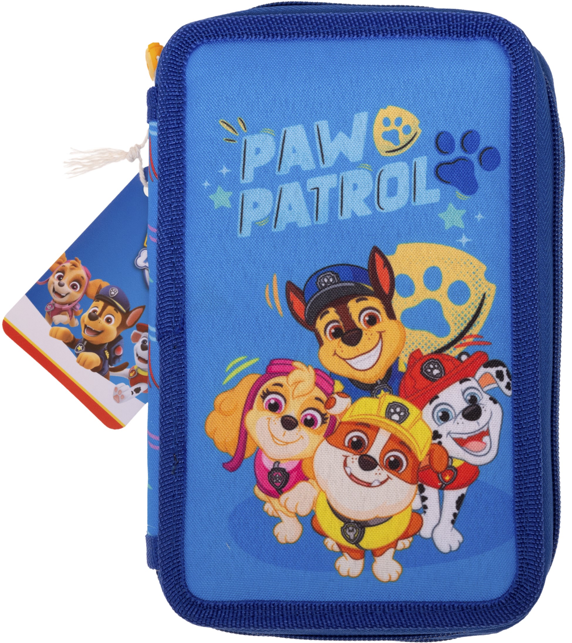 Paw Patrol Dubbelt pennfodral med innehåll