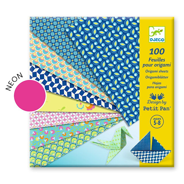 Produktbilde 4 for Origamipapir 100 sider Djeco