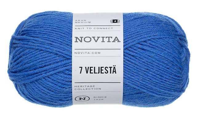7 Bröder Garn Ullmix 100 g lobelia 136 Novita