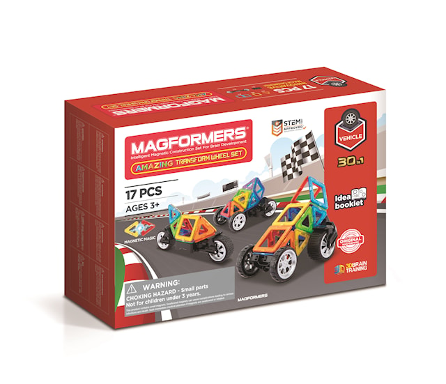 Magformers Transform Vehicle set 17 delar