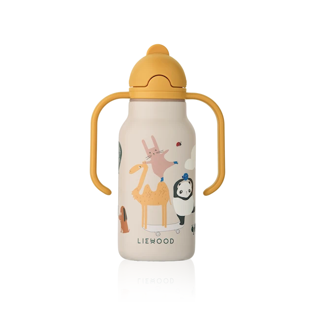 Kimmie Vattenflaskae 250 ml Around the world/Sandy Liewood