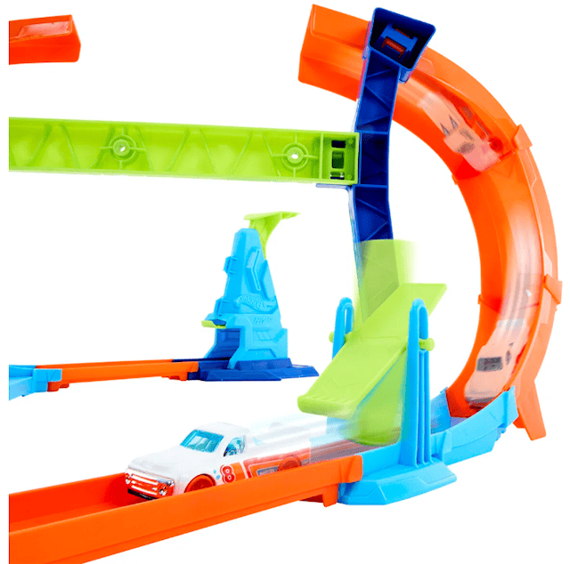 Tuotekuva 3 - Hot Wheels -temppuradat Korkkiruuvihyppymestari
