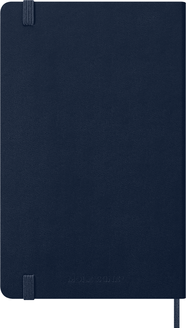Tuotekuva 2 - Kalenteri 2026 Classic Hard 12M Week Note Large Sapphire Blue Moleskine