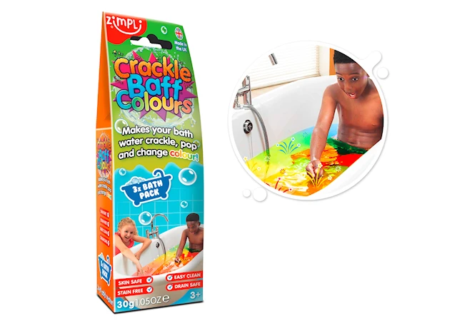 Zimpli Kids 3-Pack Crackle Baff