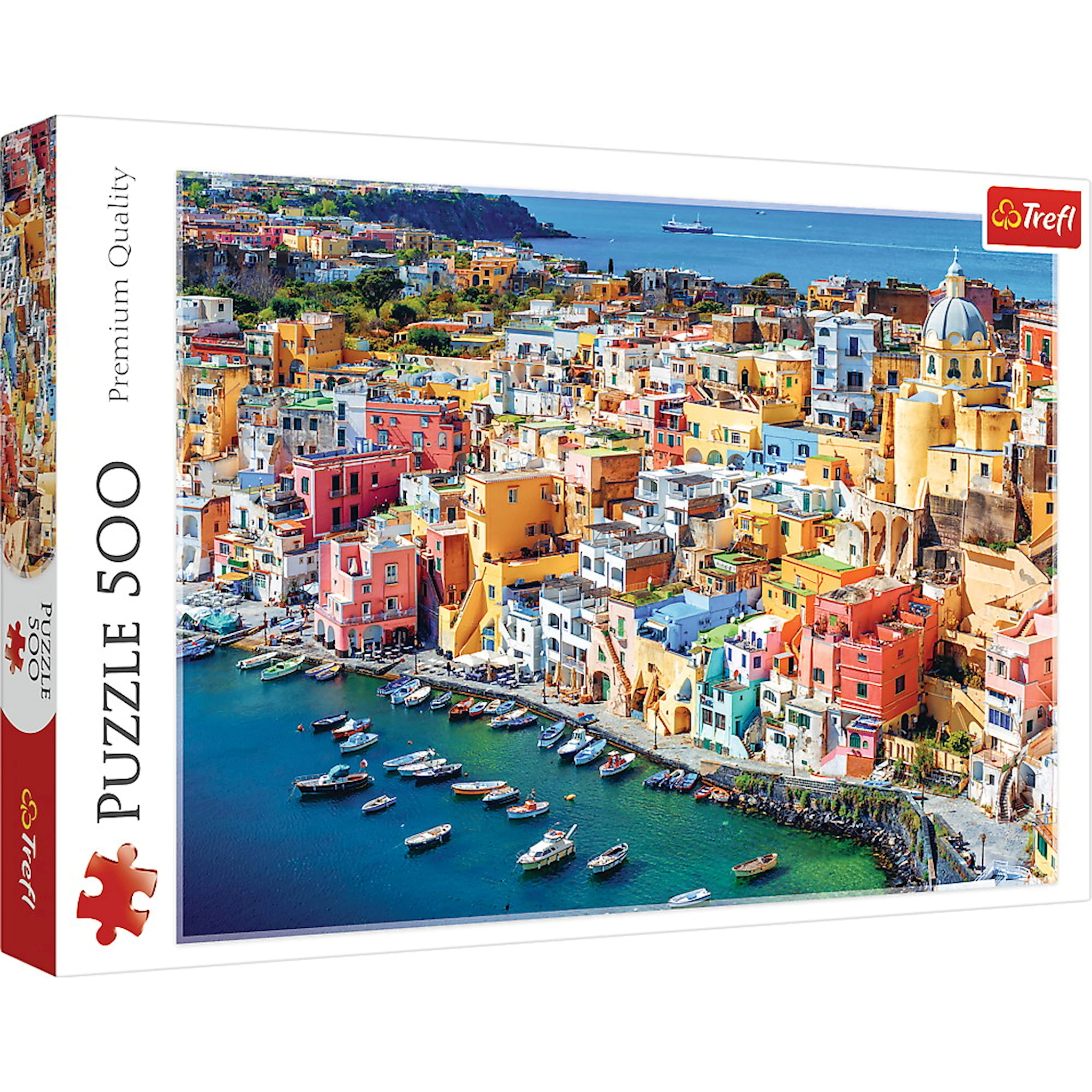 Produktbilde for Procida Campania Italia Puslespill 500 brikker Trefl