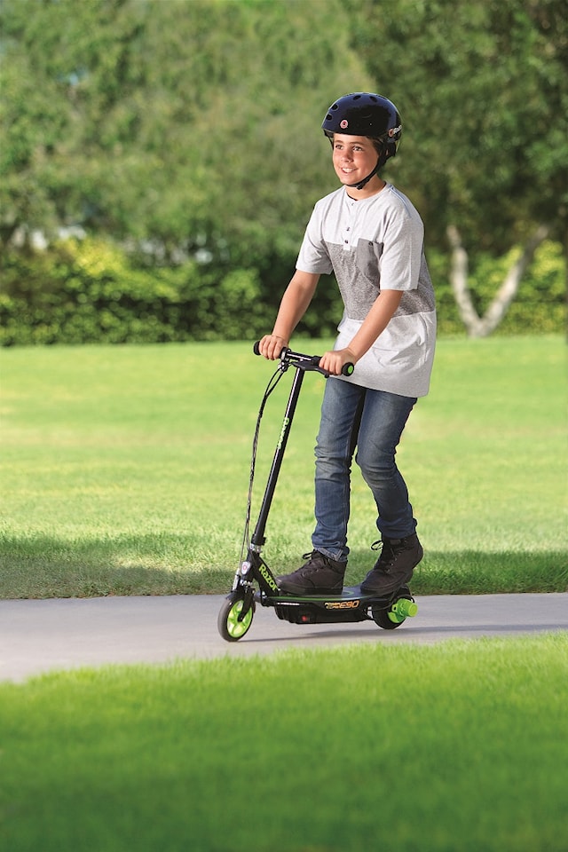 Produktbild 2 för Power Core El-Sparkcykel E90 Grön Razor