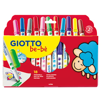 Tuschpennor 18-p Giotto Be-bè