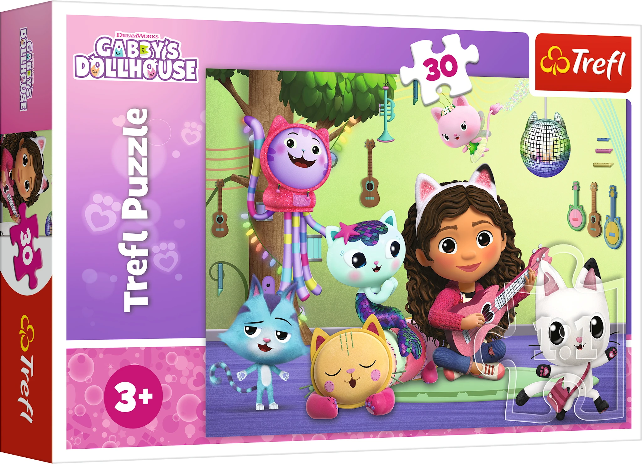 Produktbild för Pussel Gabby´s Dollhouse 30 bitar, Trefl