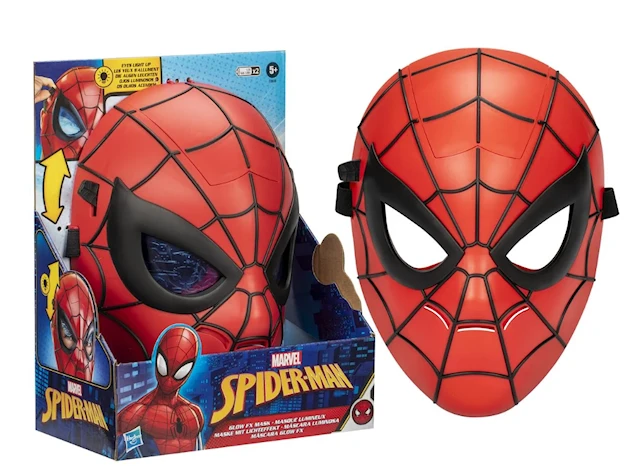 Hämähäkkimies-roolipelinaamio valolla, Marvel