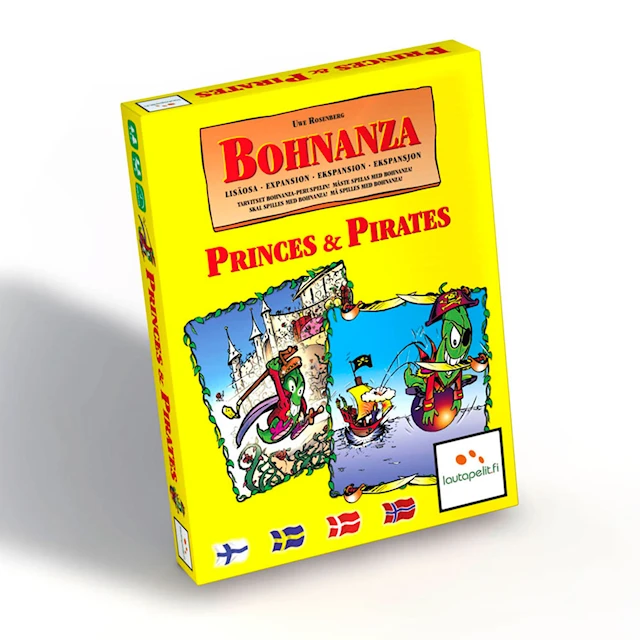 Bohnanza - Princes And Pirates (lisäosa) (FI/SE/NO/DK)