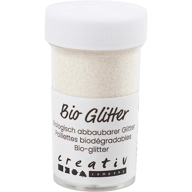 Bio kimalle, valkoinen, 27 ml, 15 g/ 1 tb