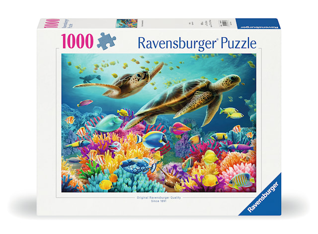 Produktbilde 1 for Blå undervannsverden Puslespill 1000 brikker, Ravensburger
