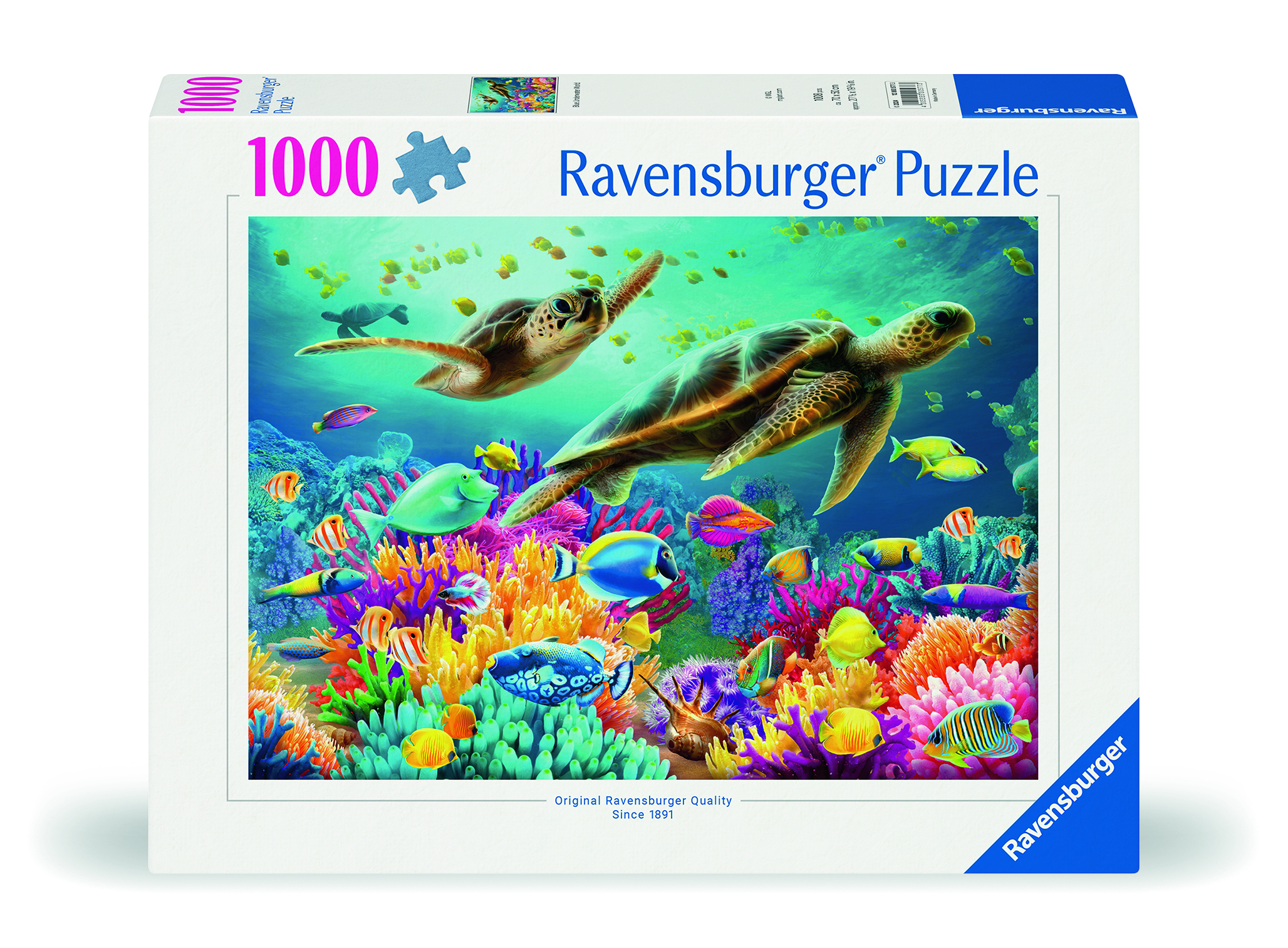 Pussel Blue Underwater World 1000 bitar, Ravensburger