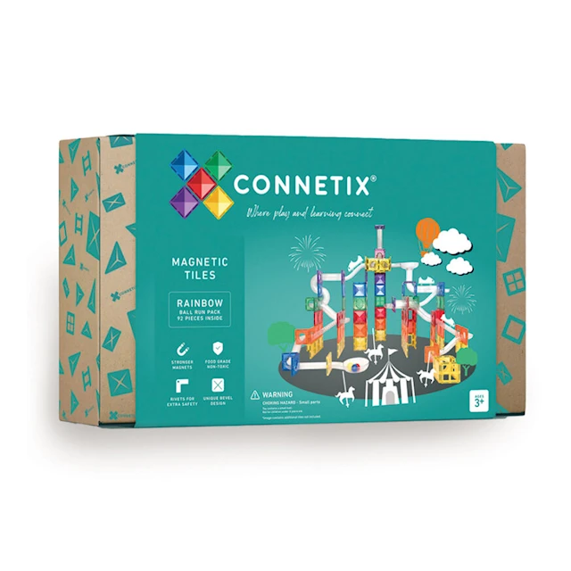 Connetix Rainbow Ball Run 92 Osaa