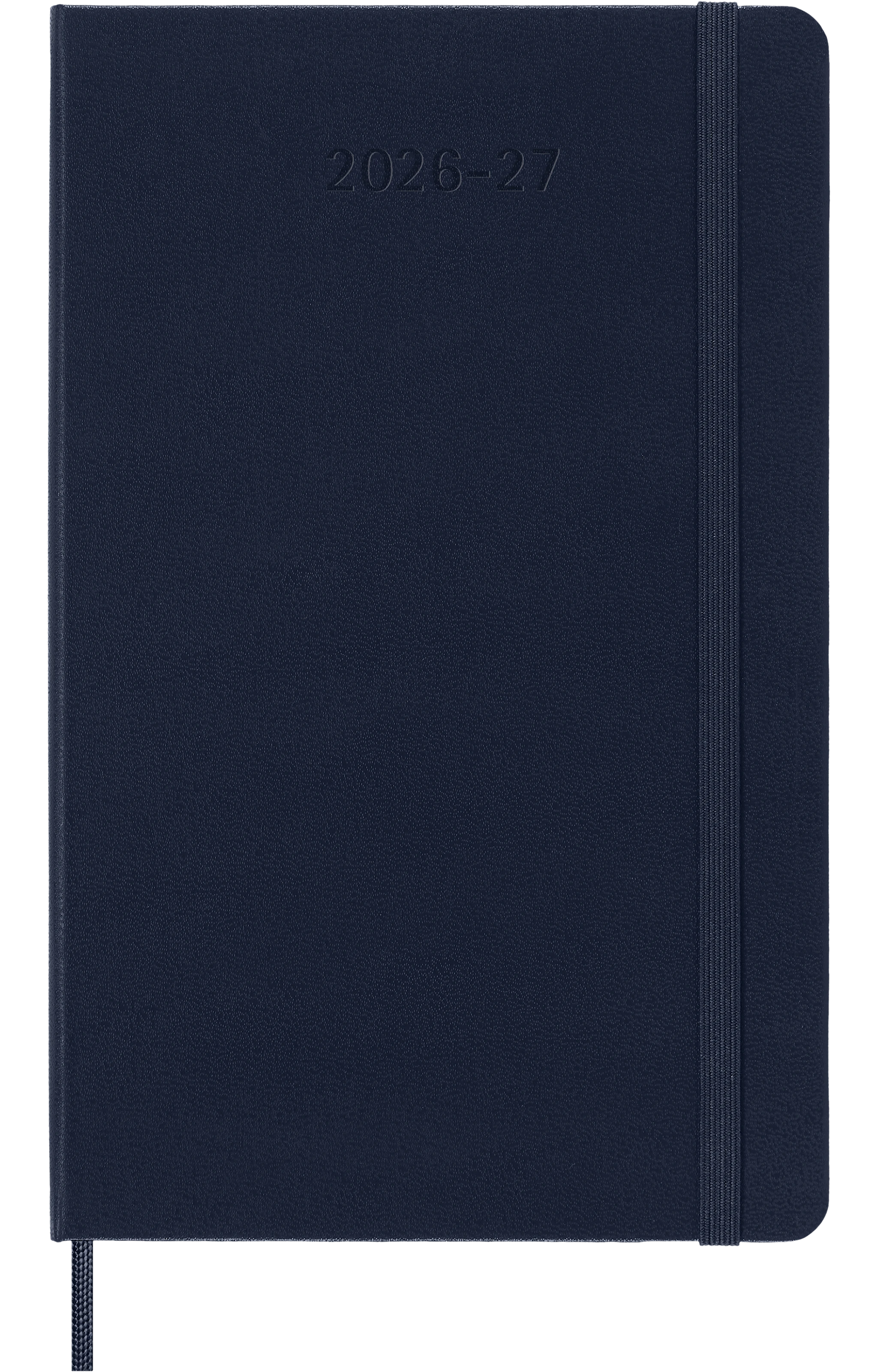 Produktbild för Classic Hard 18M 26/27 Week Note Large Sapphire Blue Moleskine