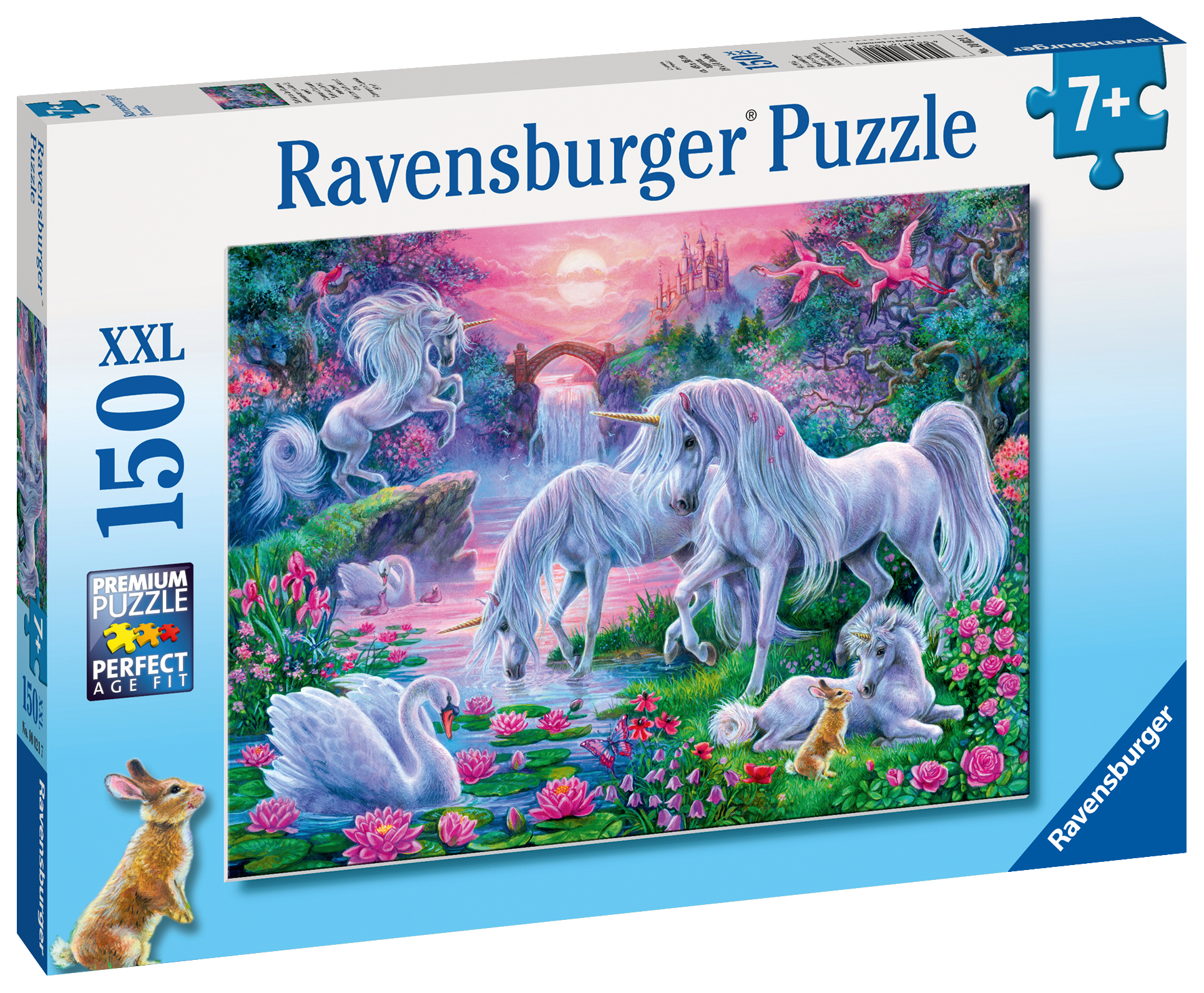 Unicorns in the Sunset Glow, Pussel, 150 bitar, Ravensburger