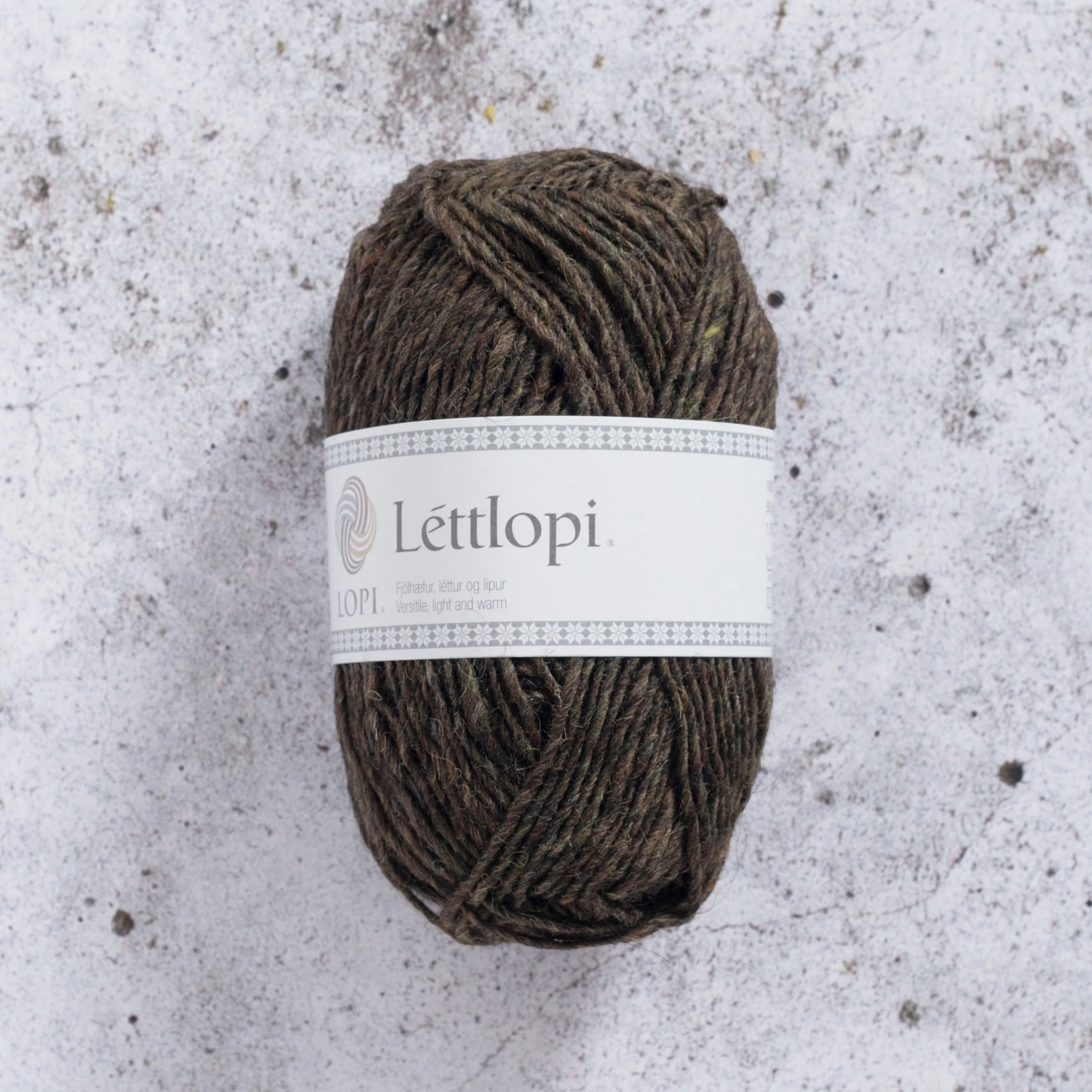 Produktbild för Léttlopi Garn Ull 50 g Lodengrön (1416) Istex