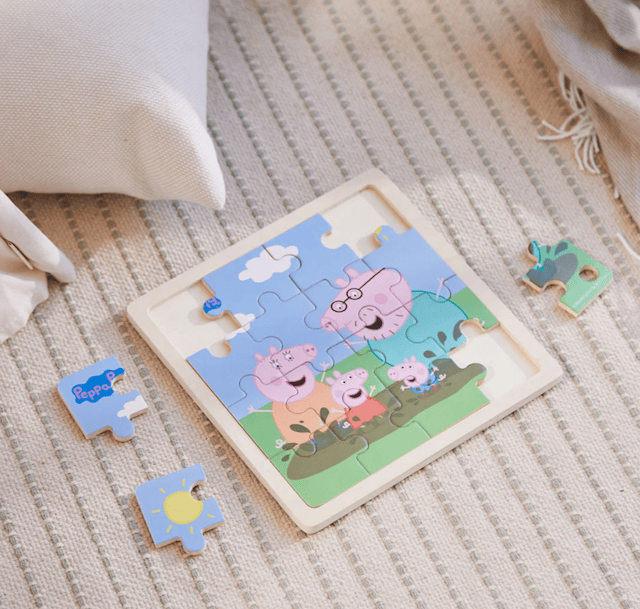 Produktbilde 2 for Peppa Gris-puslespill Muddy 16 brikker