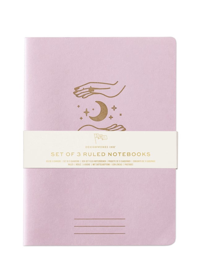 Tuotekuva 1 - Taivutettavat Muistikirjat 3-pack Designworks ink