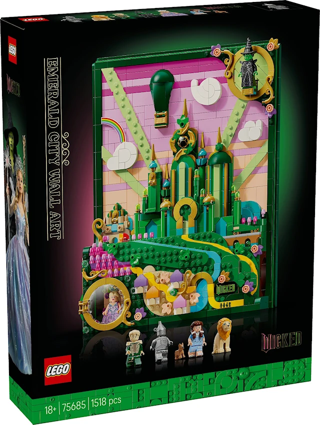 Emerald City ‑taideteos LEGO® Wicked (75685)