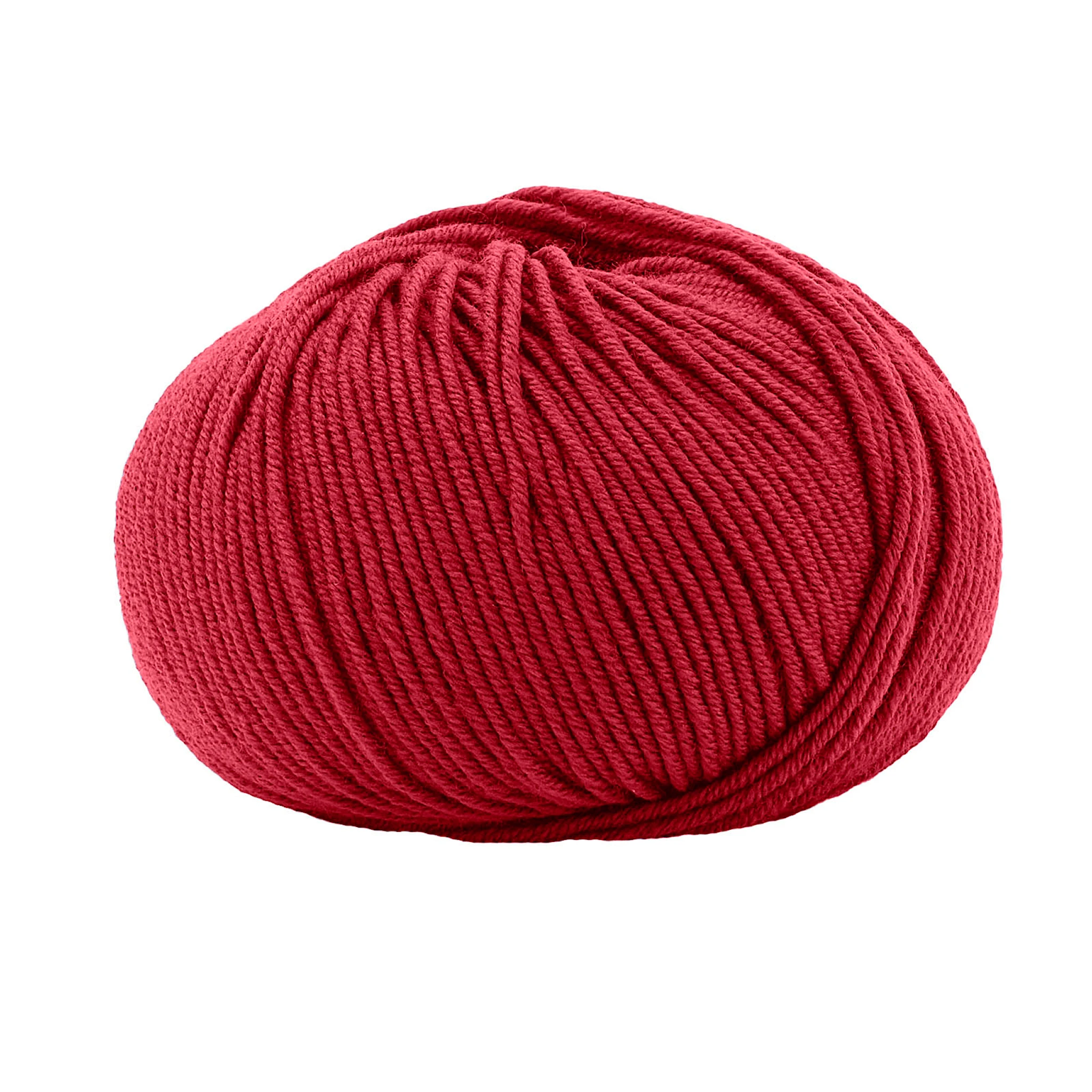 Produktbild för Super Soft Merino 50 g Rosso 12246  Lana Gatto