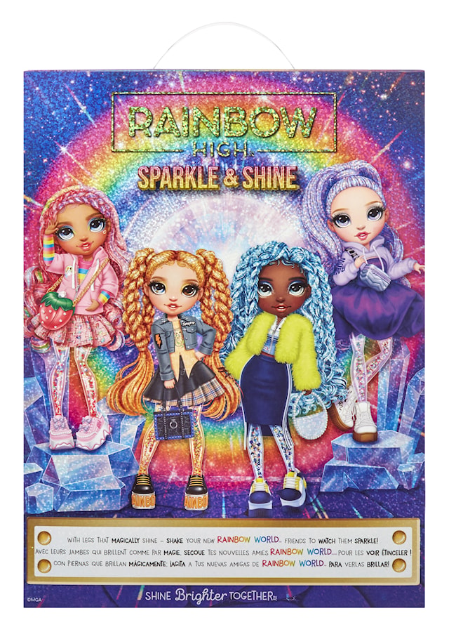 Produktbilde 3 for Sparkle & Shine motedukke Viola Rainbow High
