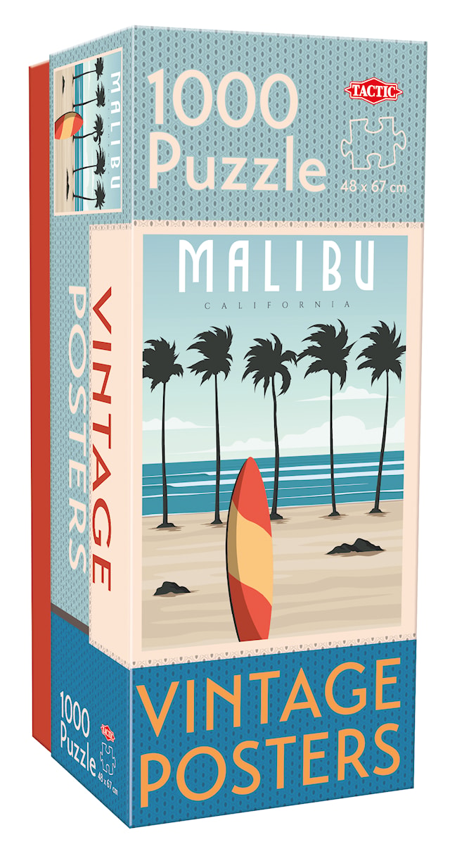 1000 palaa Vintage Malibu Tactic