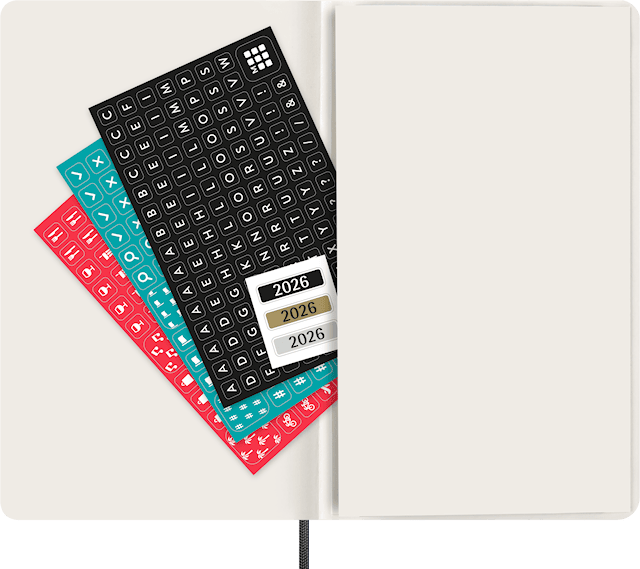 Tuotekuva 6 - Kalenteri 2026 Classic Soft 12M Week Note Large Sapphire Blue Moleskine
