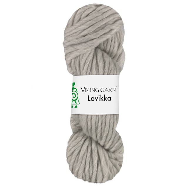 Lovikka 100 g Helmenharmaa 212 Viking Garn