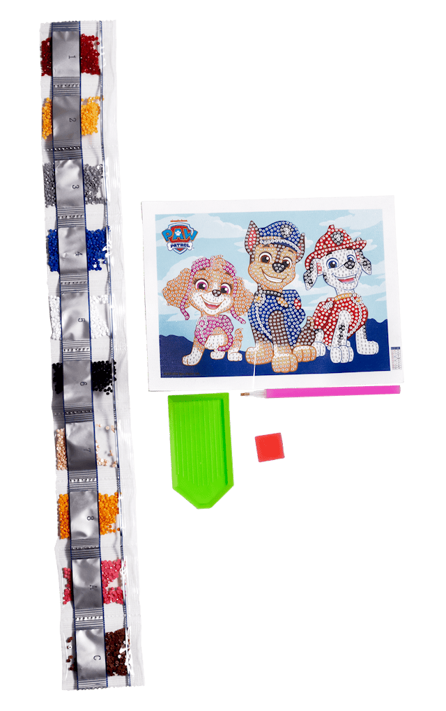 Produktbild 3 för Diamamålning Paw Patrol