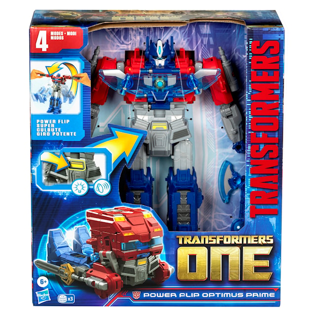 Produktbild 7 för Transformers One Power Flip Optimus Prime