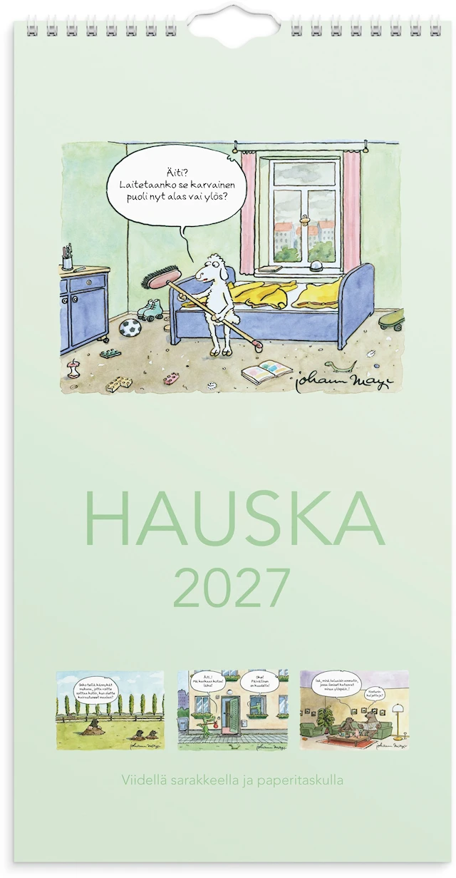Pariskuntakalenteri 2027 Burde