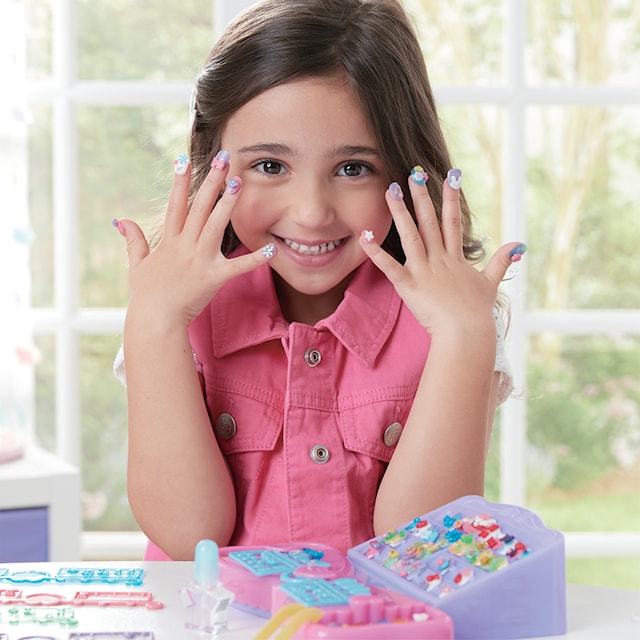 Produktbild 4 för Aquabeads Nagelstudio Startset 60 st
