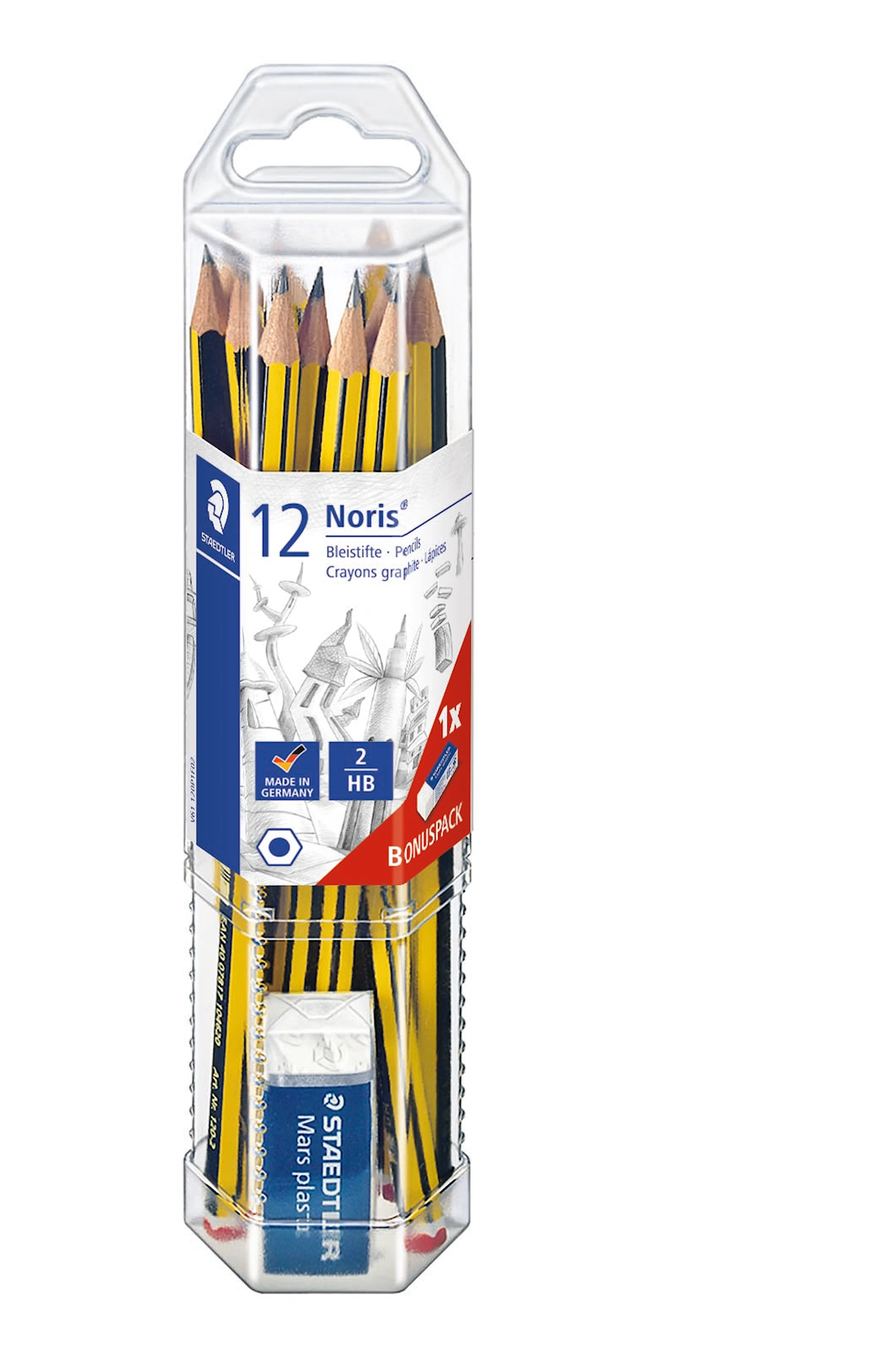 Tuotekuva ille Lyijykynä Noris 12 kpl Staedtler