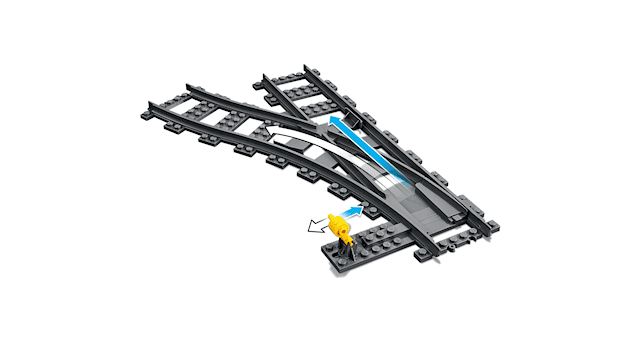 Produktbild 3 för Växlar, LEGO City Trains (60238)