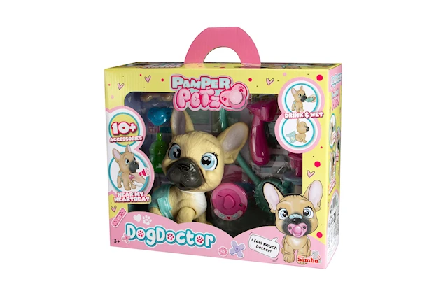 Pamper Petz Koira lääkäritarvikkeilla